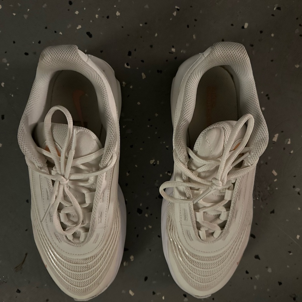 White Nike AirMax Athletic Sneakers